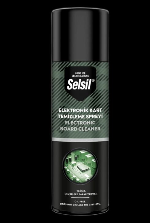 Selsil Elektronik Devre Kart Temizleyici 500 ml Yağsız