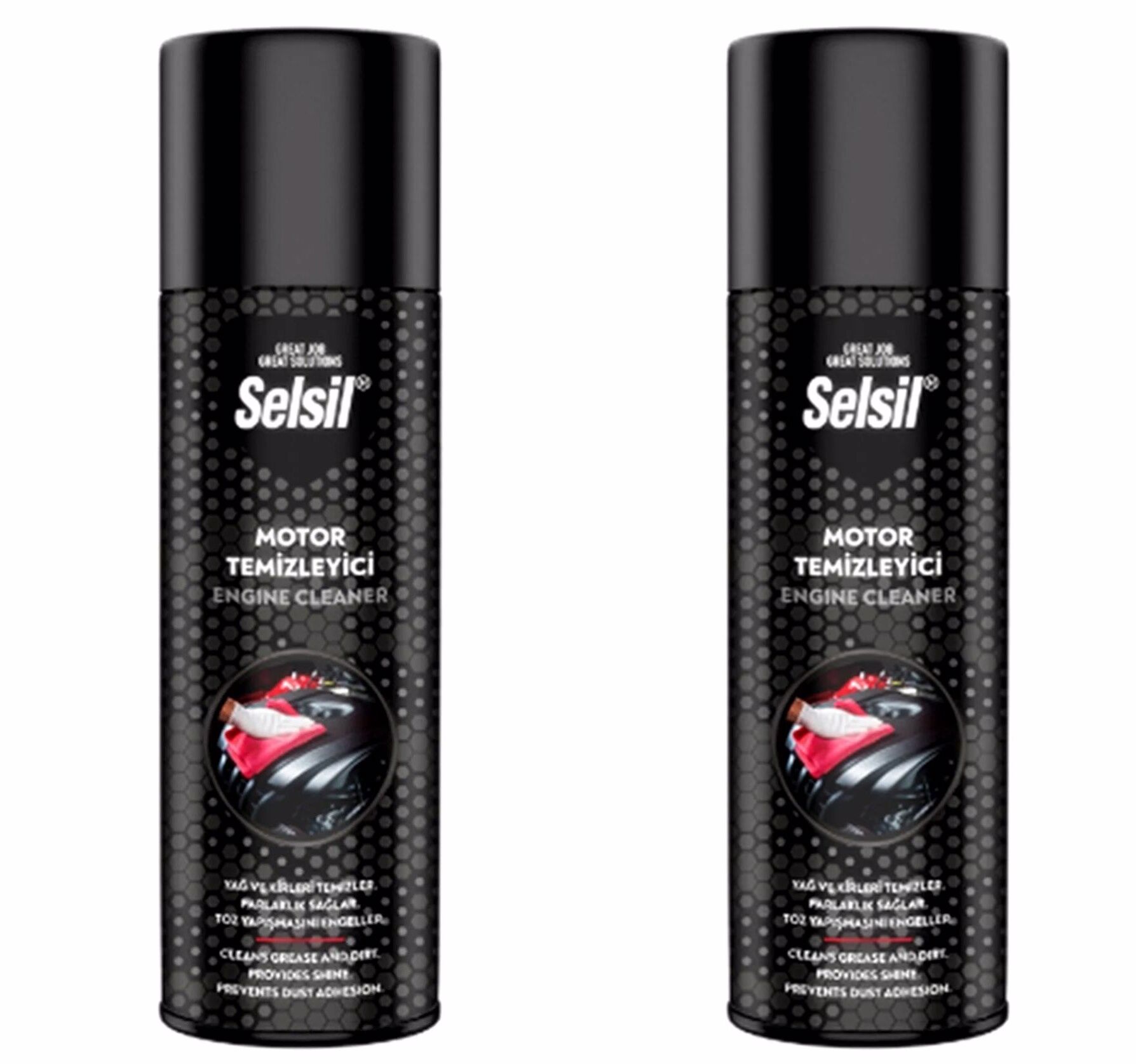 Selsil Susuz Motor Temizleyici Sprey 2 ADET X 500 ml