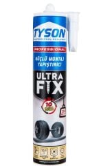 Tyson Güçlü Montaj ve Korniş Yapıştırıcısı 290ml Beyaz