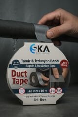 Sağlam KA Tamir Bandı Duckt Tape Gri 48mmx10m