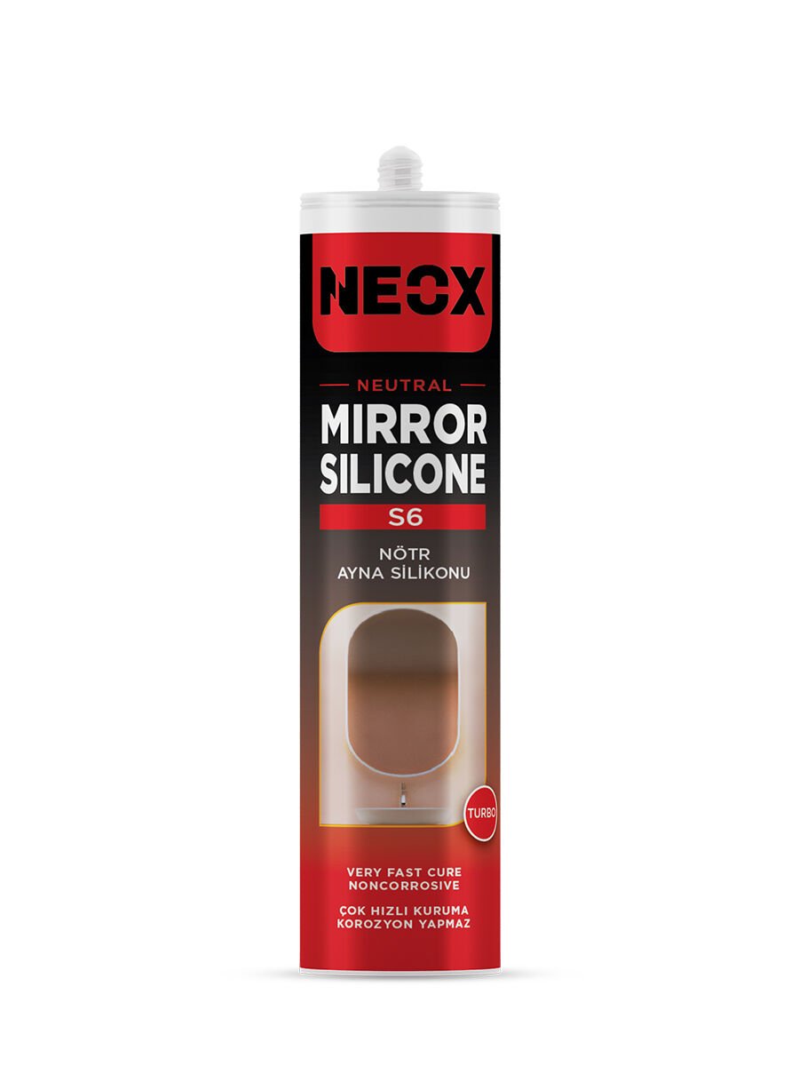 Neox Ayna Silikonu Şeffaf Nötr Silikon 310g