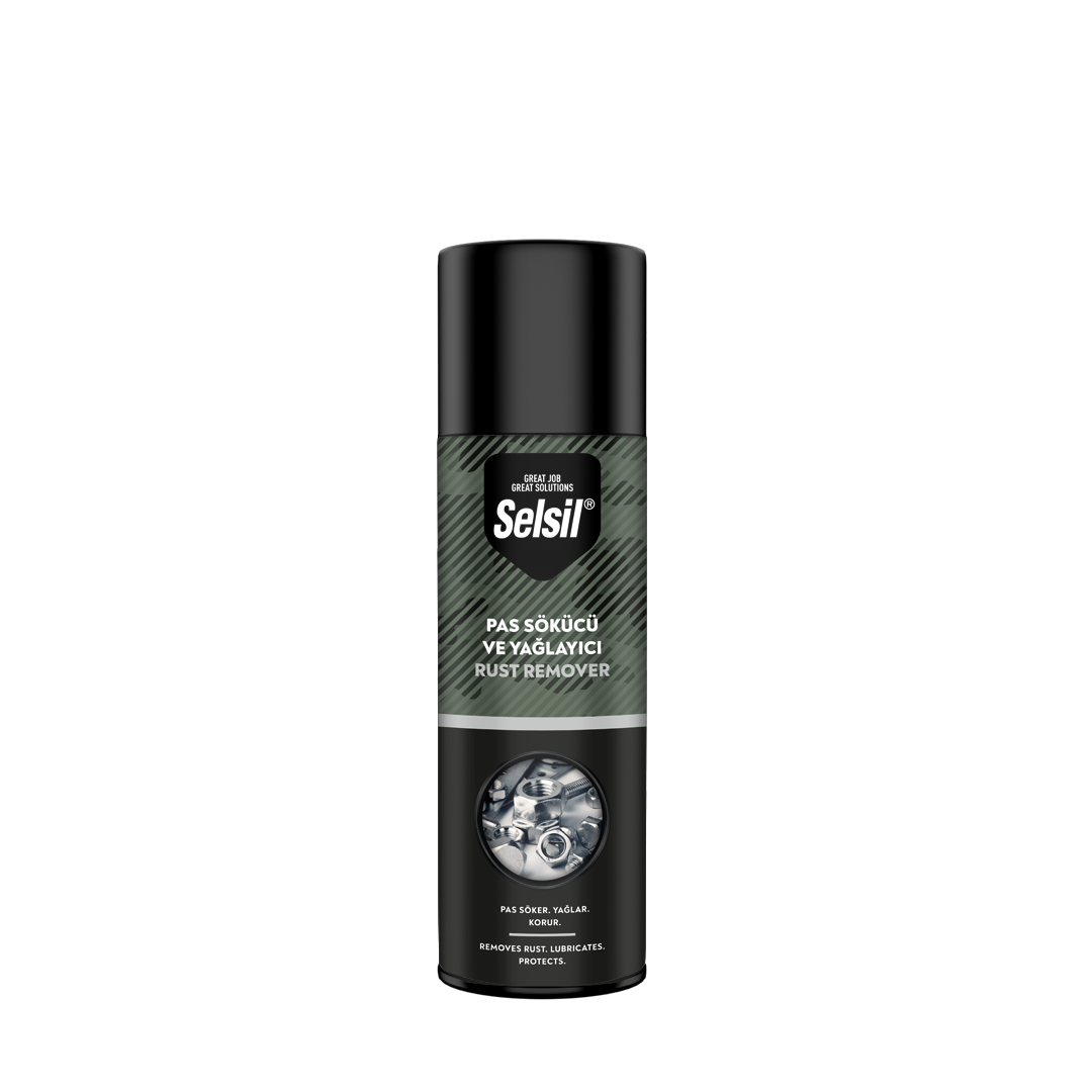24 Adet=1 koli Selsil Pas Sökücü Ve Yağlayıcı Sprey 400 Ml