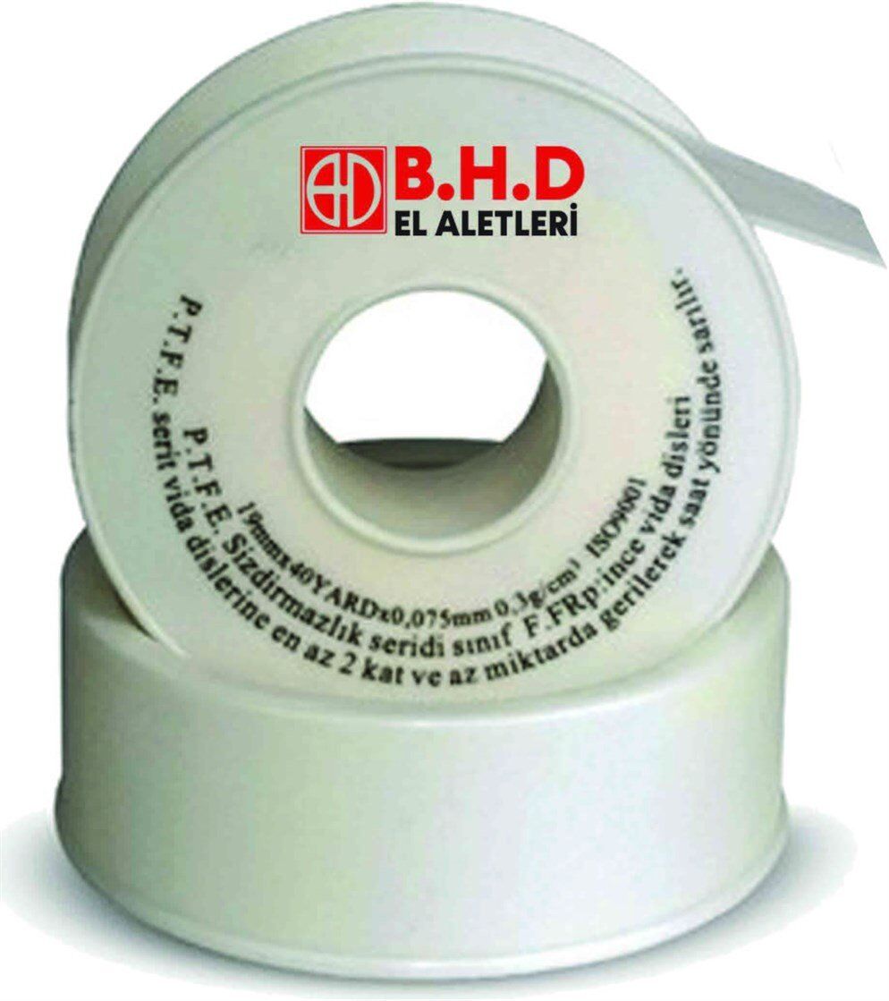 BHD 10 Adet Tesisat Teflon Bant 12mmx8m