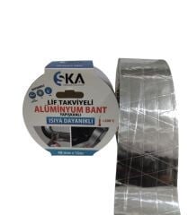 Sağlam Ka Lif Takviyeli Alüminyum Bant 48mmx10m
