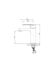 Fleko Lavabo Bataryası Mob102