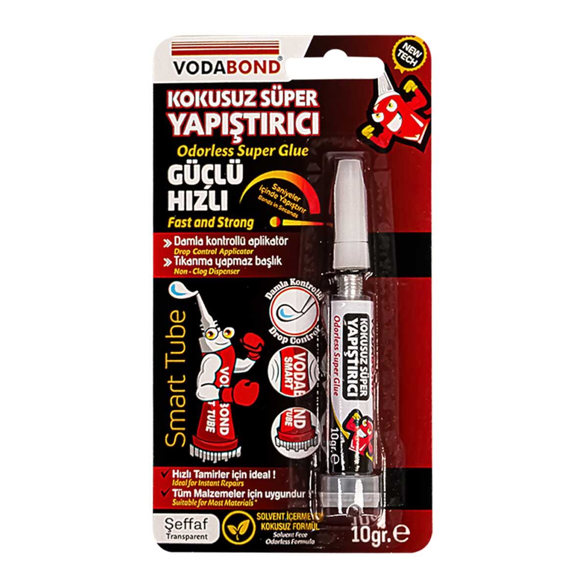 Vodabond Kokusuz Süper Hızlı Yapıştırıcı 10g